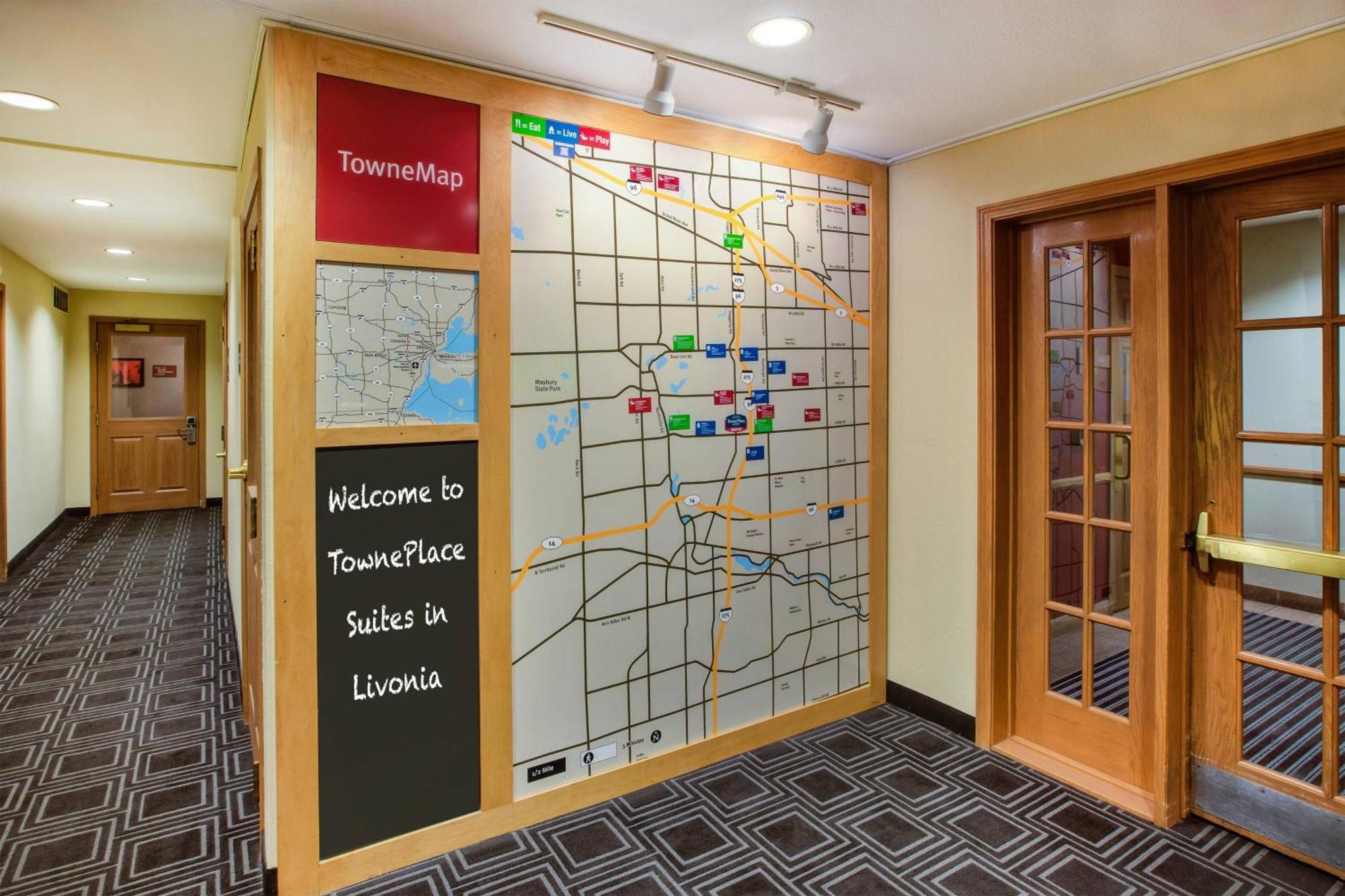 Towneplace Suites By Marriott Detroit Livonia Eksteriør bilde